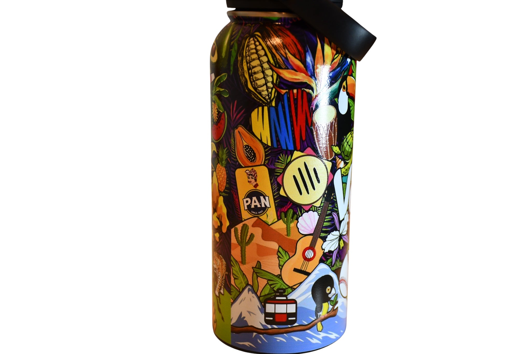 32oz Double-Wall Stainless Steel Tumbler – Venezuela-Inspired Design