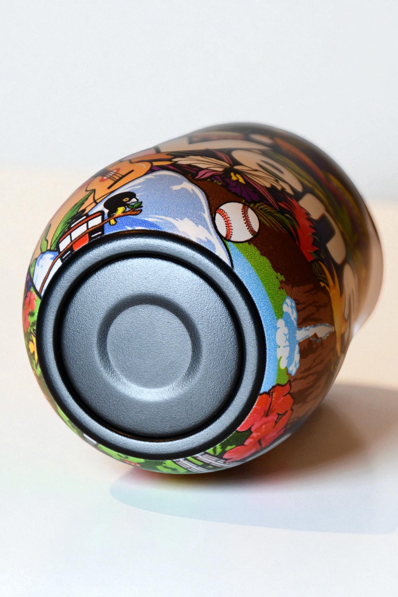 12oz Double-Wall Stainless Steel Mug/Tumbler – Venezuela-Inspired Design.