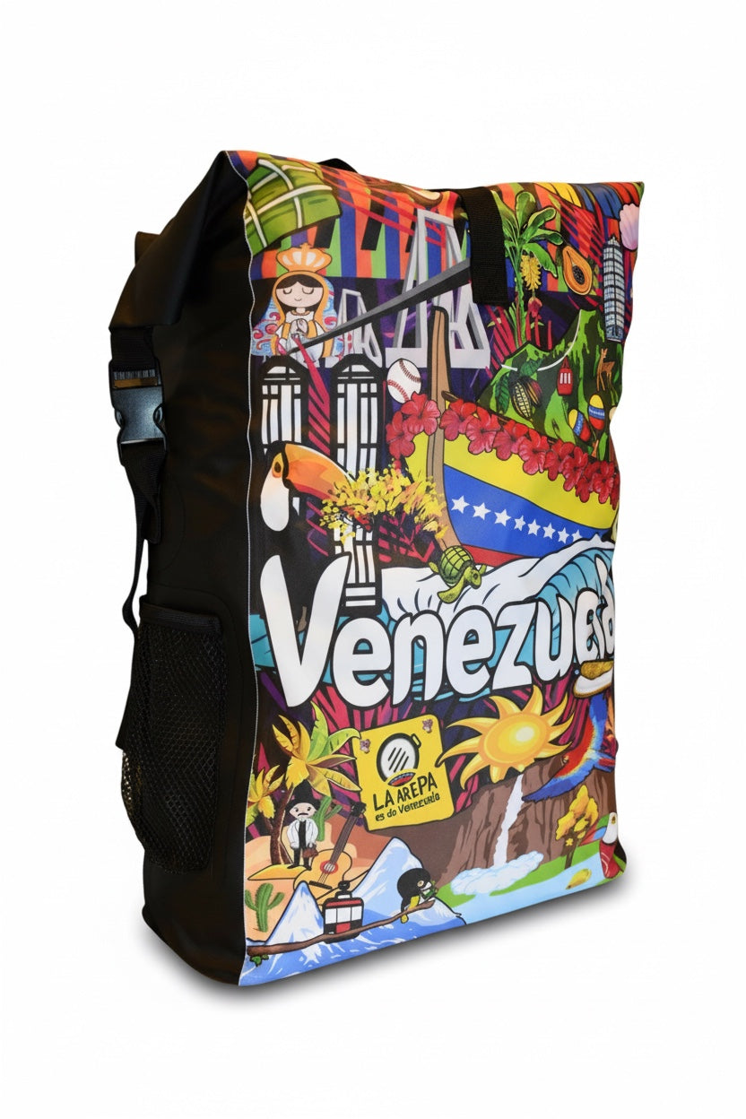 Waterproof BackBack 35L  – Venezuela-Inspired Design.