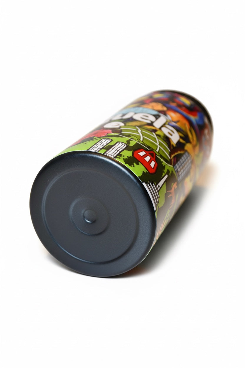 32oz Double-Wall Stainless Steel Tumbler – Venezuela-Inspired Design